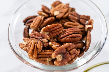 Toasted pecans