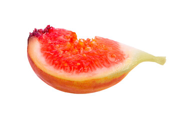 Fresh figs isolated on  transparent png