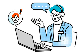 man call center agent