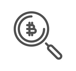 Finance related icon outline and linear symbol.