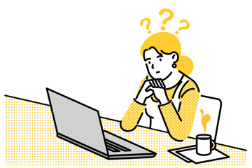 person working with laptop, business concept