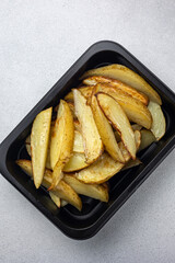 garnish in black boxes. Delivery.