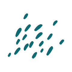 ink drops design element