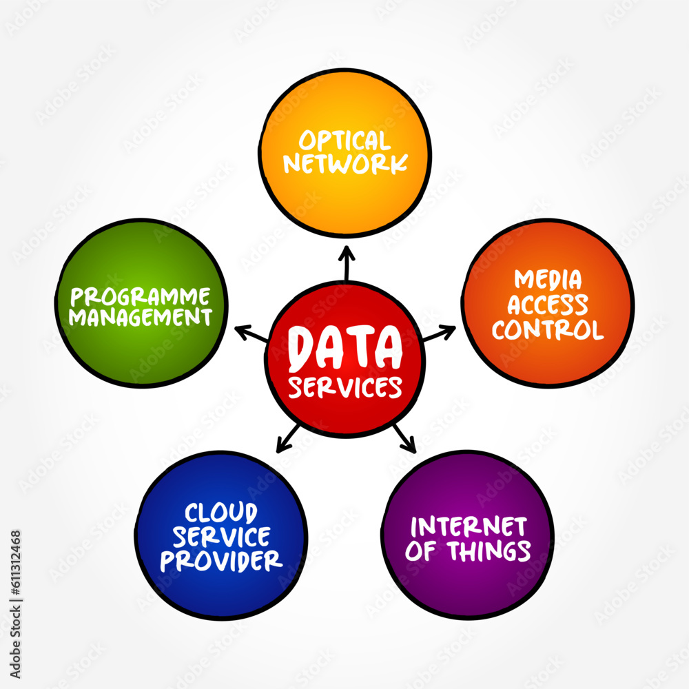Poster data services - self-contained units of software functions that give data characteristics it doesn't