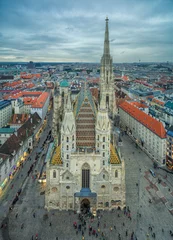 Foto op Plexiglas St. Stephen's Cathedral, Vienna, Austria. © Mindaugas Dulinskas