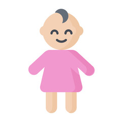 Baby Boy Flat Icon