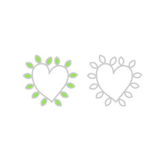 NATURAL BIO ECO FARM FRESH PRODUCT SIGN SYMBOL LOGO ISOLATED ON WHITE
