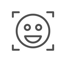 Artificial intelligence related icon outline and linear symbol.	
