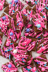 Chocolate strawberry cupcakes