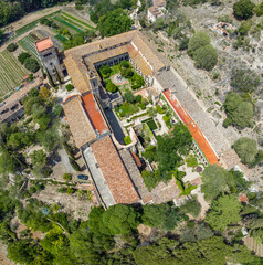 Monastery of Sant Jeroni de la Vall de Betlem or Murta in Badalona