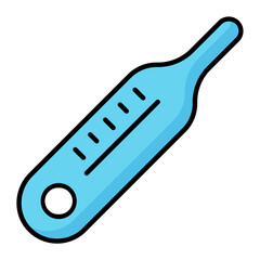 Temperature Line Color Icon