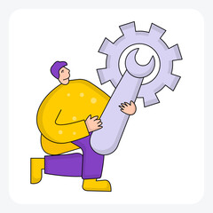 Setting the Stage Exploring the World of Flat Icon Configurations

