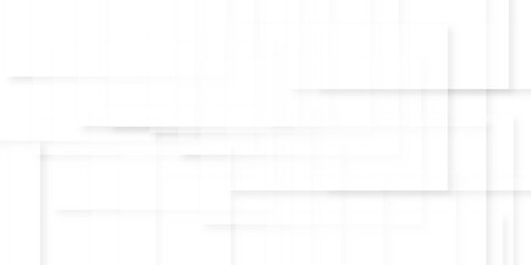 Abstract white square shape with futuristic concept background