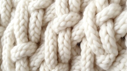 Close-up Knit Wool Warm Comfort