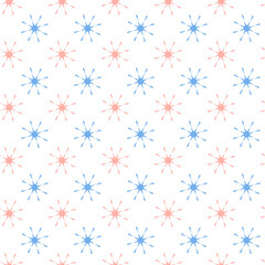 Seamless abstract pattern on white background