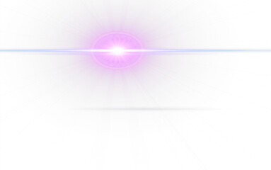 The transparent shining sun