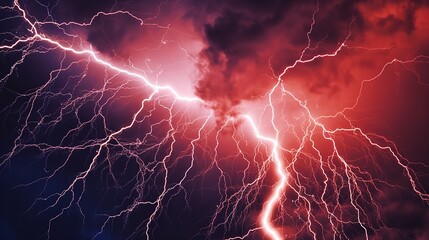 Striking Lightning Bolt Texture