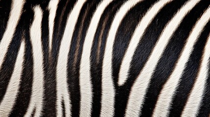 Fototapeta na wymiar Exotic Zebra Skin Striped Pattern