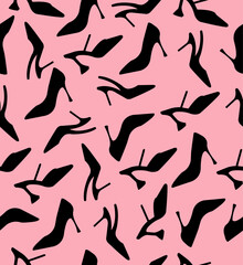 seamless pattern with shoes