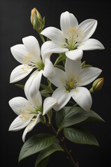 Fototapeta na wymiar the beauty of the jasmine flower