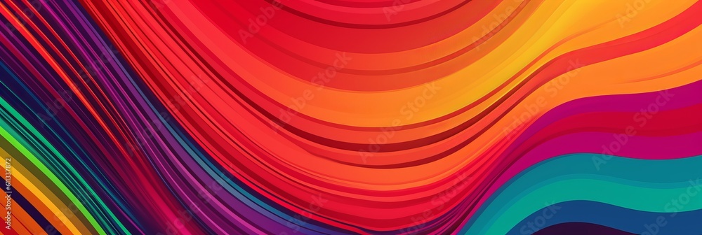 Poster abstract colorful background, abstract colorful background with lines, background with vibrant color