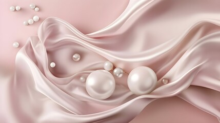 A breathtaking ımage showcasing the elegance of a pearl background