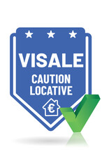VISALE - Caution locative du locataire  en France
