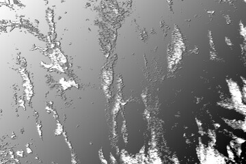 Gray background with ice effect