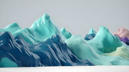 Energetic paint splash, vibrant desktop background
