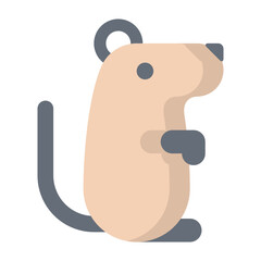 Rat Flat Icon