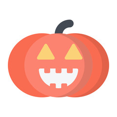 Pumpkin Flat Icon