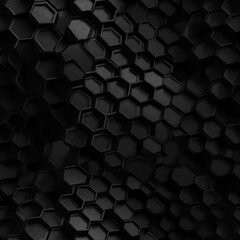 Dark abstract background organic shapes Abstract geometric mosaic seamless pattern created with Generative AI technology