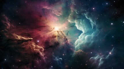 Fototapeta na wymiar wonders of the cosmos with ultra detail HD backgrounds that showcase the breathtaking beauty of planets, background with stars, Generative AI
