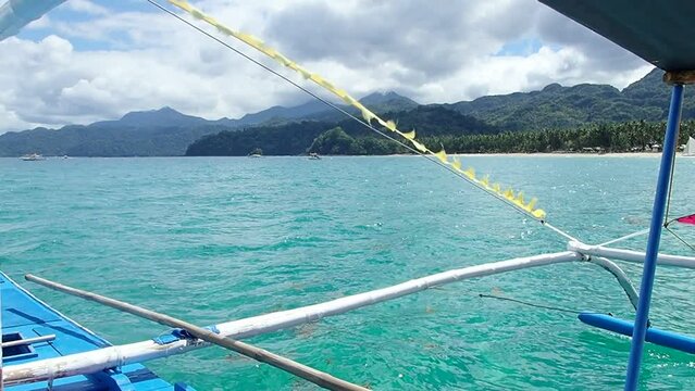 Philippines Parawan island jet boat