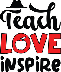 Teacher SVG t-shirt Design 