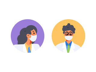 Business People Flat Vector Concept Operation Hand Drawn Illustration
