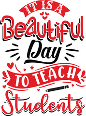 Teacher SVG t-shirt Design 