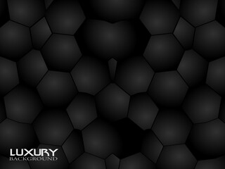 Black triangles abstract background, Grunge surface, 3d Rendering.