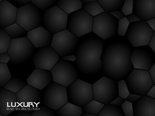 Black triangles abstract background, Grunge surface, 3d Rendering.