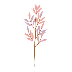 pink leaf