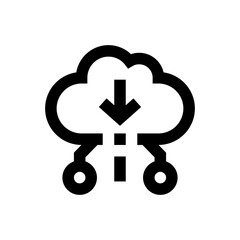 Obraz premium cloud computing