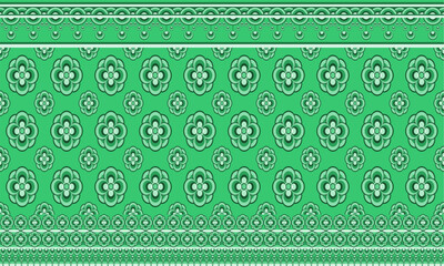 Green seamless pattern. Gradient