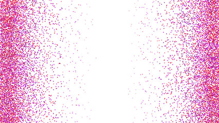 Pink glitter texture luxury vector border