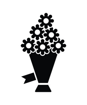 flower icon, vector best flat icon.