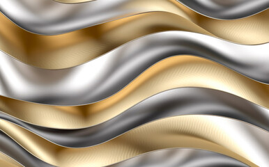 Metallic golden surface metal texture design background. Generative Ai.