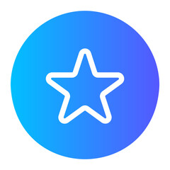 favorite gradient icon