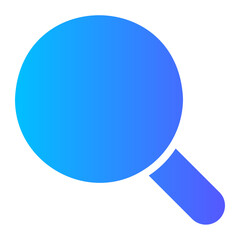 magnifying glass gradient icon
