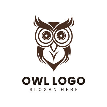 Owl Logo Design Vector Template 11