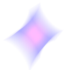 Sparkling star purple pastel gradient. Star light gradient blur clipart.