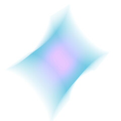 Sparkling star blue pastel gradient. Stardust colorful element. 
